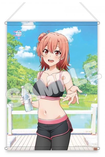 『やはり俺の青春ラブコメはまちがっている。完』B2タペストリー スポーツウェア 由比ヶ浜結衣